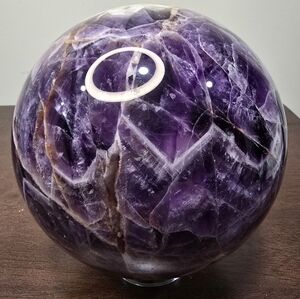 4.1 lbs Dream Amethyst Crystal Sphere 114mm